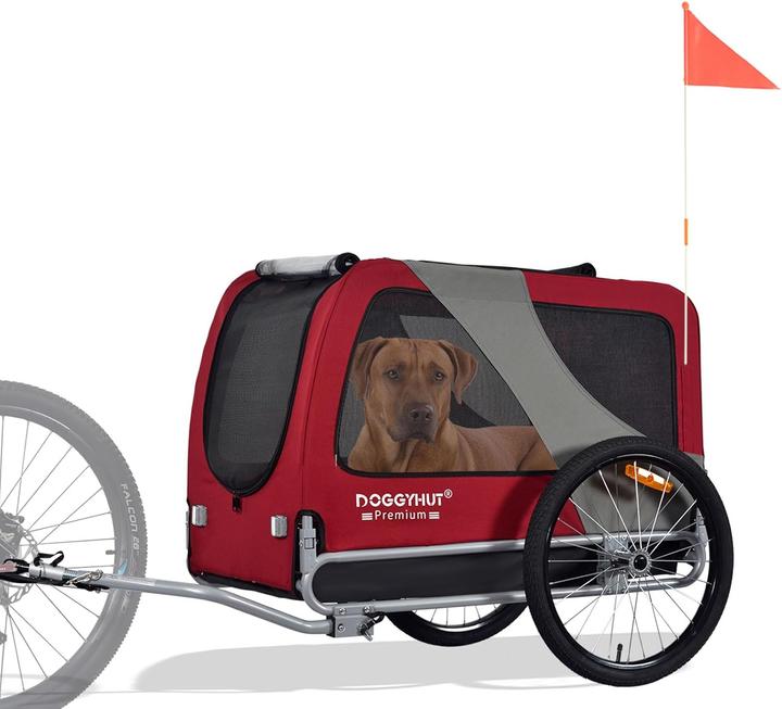 Produktbild Tiggo Premium XL Hundefahrradanhänger bis 45 kg