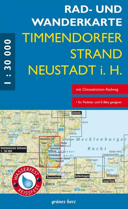 Image du produit Carte de vélo et de randonnée Timmendorfer Strand, Neustadt i.H