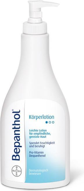 Actual product image Bepanthol Body Lotion for Sensitive Skin, 400 ml Lotion (Body lotion, 400 ml)