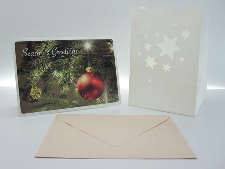 Produktbild Swala Festtagskarte "Kugel" Season s Greetings (1 Stk.)