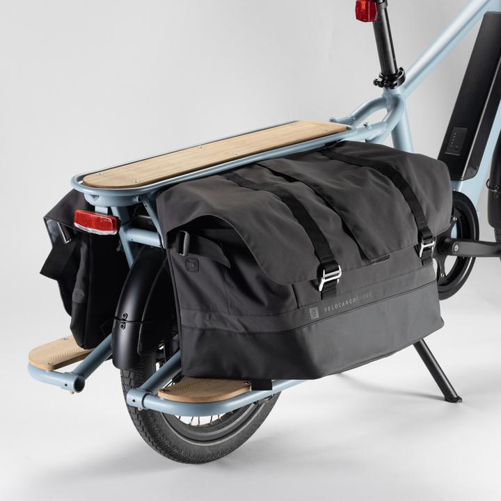Immagine prodotto Decathlon Doppel-Fahrradtasche Longtail (100 l, Borsa portapacchi)