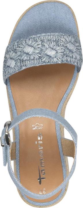 Produktbild Tamaris Sandalen Touwzool Sandalen Touwzool - Licht blauw - Maat 40 (40)