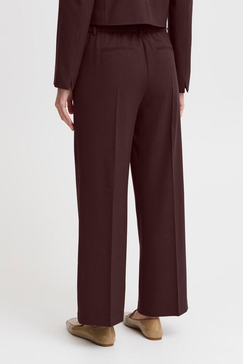 Actual product image B.young BYDANTA WIDE LEG PANTS 2 CROPPED 20815027 (38)