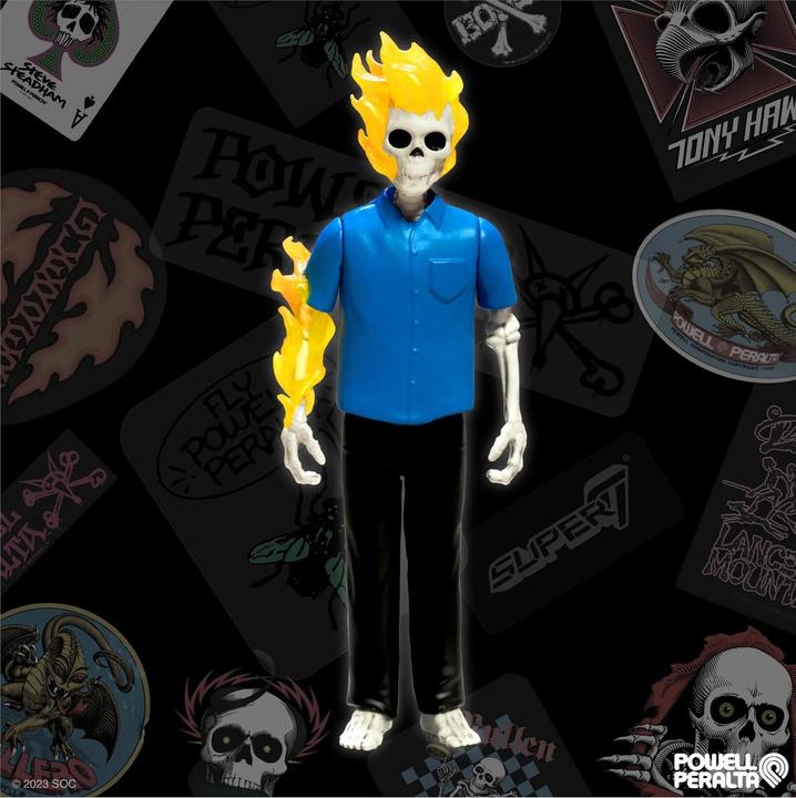 Produktbild Super7 Tommy Guerrero Flaming Dagger ReAction Figures Wave 1