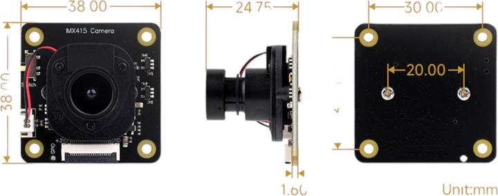 Produktbild Luckfox IMX415 8MP Kamera Modul mit IR-CUT