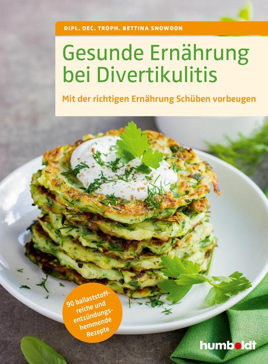 Produktbild Gesunde Ernährung bei Divertikulitis (Deutsch, Bettina Snowdon, 2022)