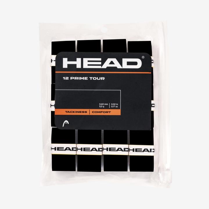 Image du produit Head Pack de 12 surgrips Prime Tour noirs