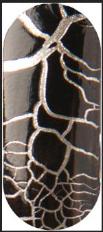 Image du produit Rio Crackle Nails Classic" ( NCRC) (Blanc, Noir, Silver)