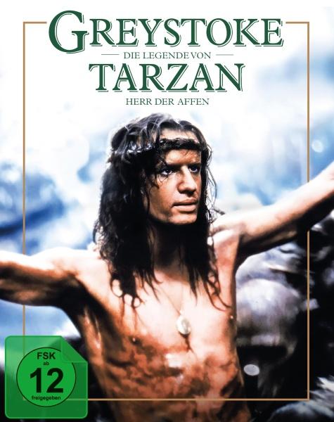 Plaion Greystoke - The Legend of Tarzan, Lord of the Apes (Blu-ray, 1984, German, English)