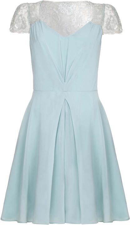 Produktbild Yumi kleid mit kurzen Spitzenärmeln (38)