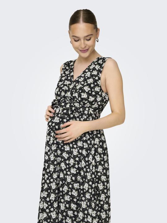 Produktbild Only Maternity Normal geschnitten V-Ausschnitt Maternity Langes Kleid Kleid (M)