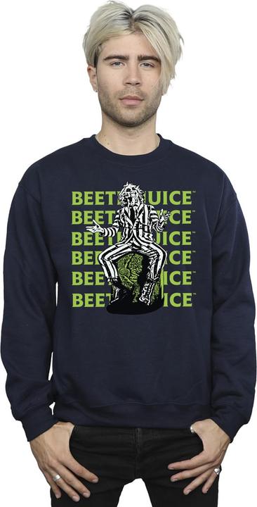Produktbild Beetlejuice Sweatshirt LogoMuster (S)