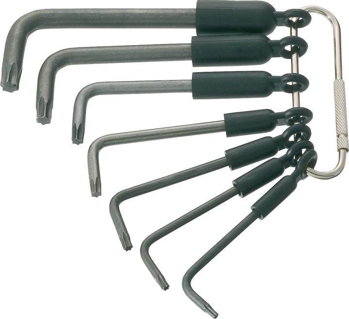 Immagine prodotto HAZET Serie di giraviti ad angolo 2115-T/7R ∙ Profilo interno TORX ∙ T8 ∙ T10 ∙ T15 ∙ T20 ∙ T25 ∙ … (Sezione T)