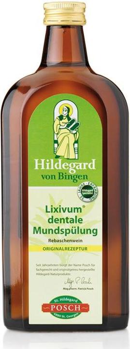 Image du produit Hildegard Posch Lixiviation à la noisette Lixivum dentale Bio, 500 ml (500 ml, Bains de bouche)