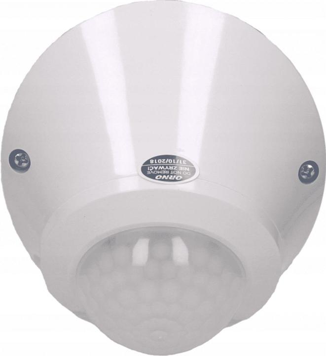 Produktbild Orno PIR-Bewegungssensor 800W 180°/360° IP65 Weiss (OR-CR-256)