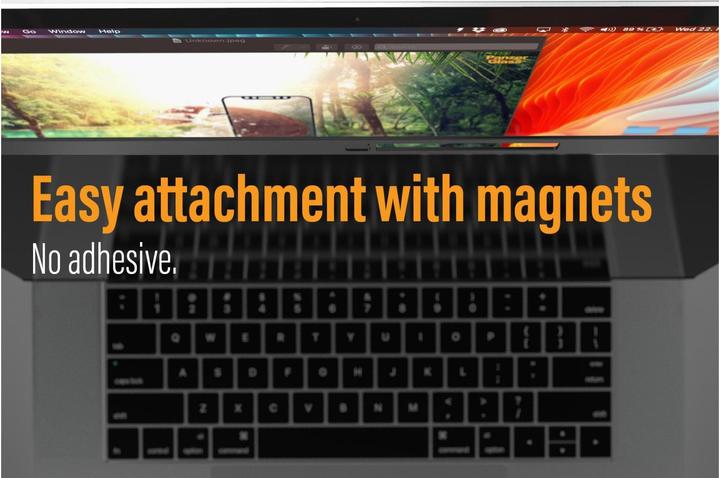 Produktbild PanzerGlass MacBook Pro Displayschutz + DualPrivacy magnetisch (15.40", 16 : 10)