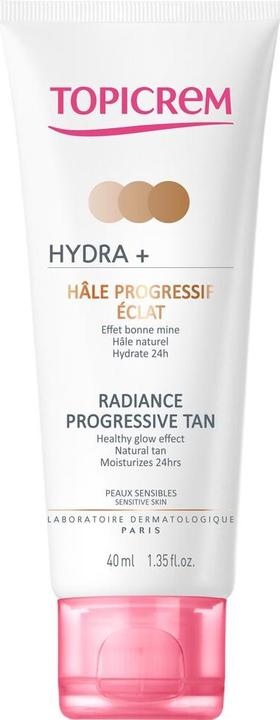 Topicrem HYDRA+ Radiance Progressive Tan (Selbstbräunungsschaum, 40 ml)