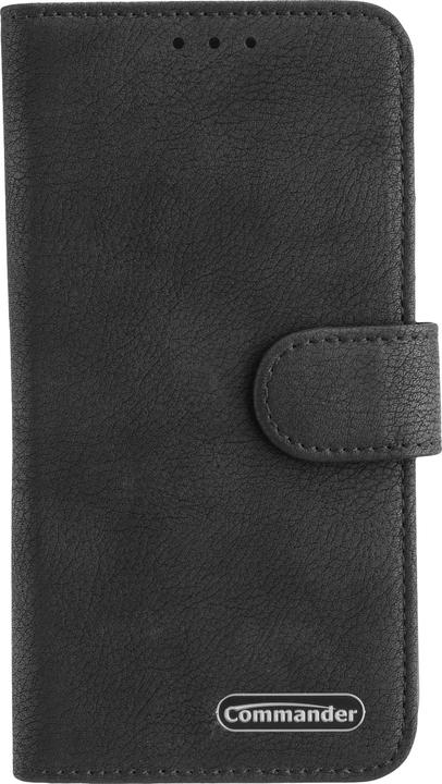 Actual product image Peter Jäckel COMMANDER BOOK CASE ELITE Black for Apple iPhone 15 (Apple iPhone 15)