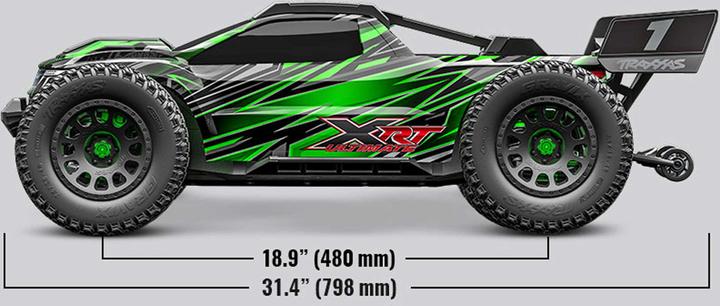 Image du produit Traxxas Xrt Ultimate 4x4 Vxl Bleu 1/7 Race-Truck Rtr Brushless Sans Batterie Ni Chargeur (édition Limitée V (RTR Prêt à fonctionner)