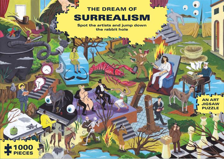 Produktbild The Dream of Surrealism (An Art Jigsaw Puzzle) (1000 Teile)