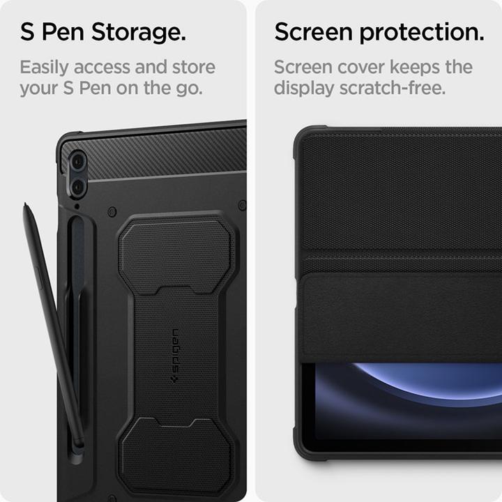 Actual product image Spigen Rugged Armor Pro (Galaxy Tab S9 FE+)