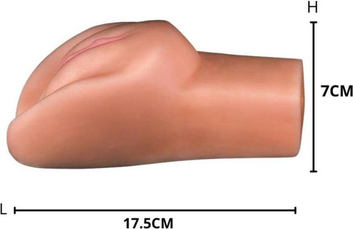 Actual product image Lovetoy Masturbator Vagina with Vibration