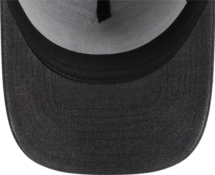 Produktbild New Era A-Frame Trucker Leinen Cap - Houston Astros schwarz (One Size)