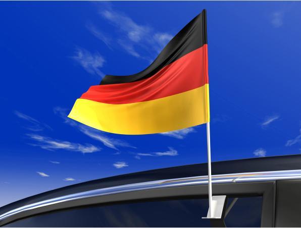 Produktbild Riethmüller Autofahne Deutschland, 30x40 c