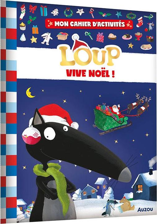 Image du produit Mon cahier d'activités Loup / Vive Noël! (Français, Thuillier Éléonore, 2024)