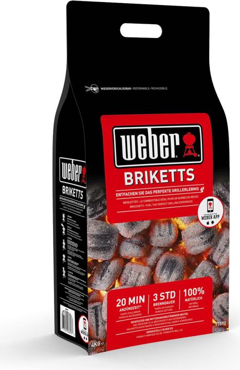 Immagine prodotto Weber Bricchetta (4 kg)