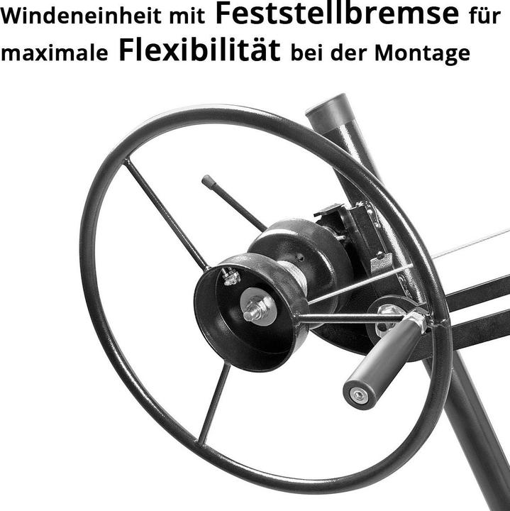 Produktbild Stahlwerk Plattenheber PH-465 ST 1,92-4,86 m, bis 68 kg belastbar (68 kg)