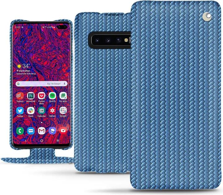 Immagine prodotto Noreve Cover in pelle verticale (Samsung Galaxy S10+)