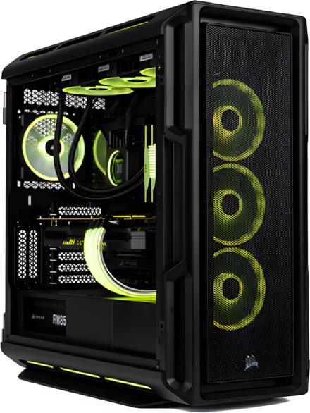 Actual product image Avlano TITAN High-End (AMD Ryzen 7 9800X3D, 64 GB, 1000 GB, GeForce RTX 5080)