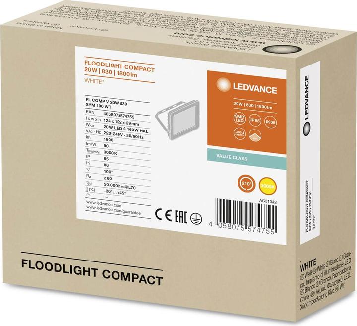 Actual product image Ledvance LED floodlight (1800 lm, IP65)