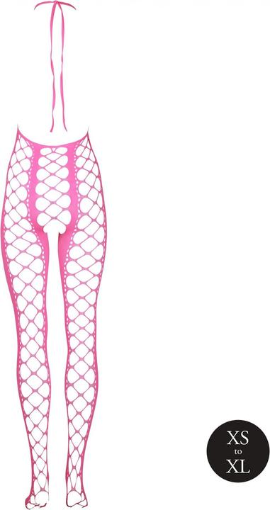 Productafbeelding Ouch! Bodystocking met halternek (XL, XXL, 3XL)