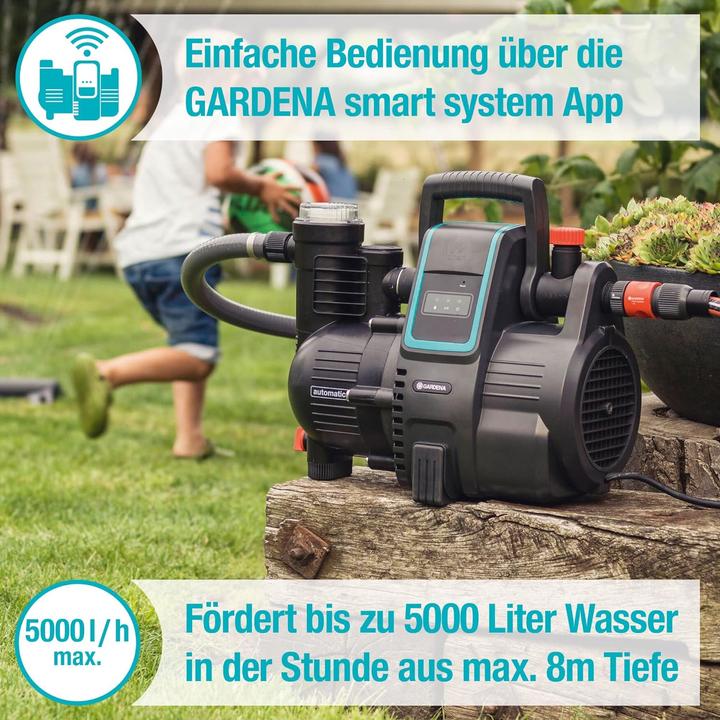 Produktbild Gardena smart Haus- und Gartenautomat 5000/5 (Gartenpumpe)