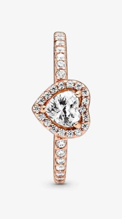 Image du produit Pandora Bague coeur scintillant (56, Argent 925)