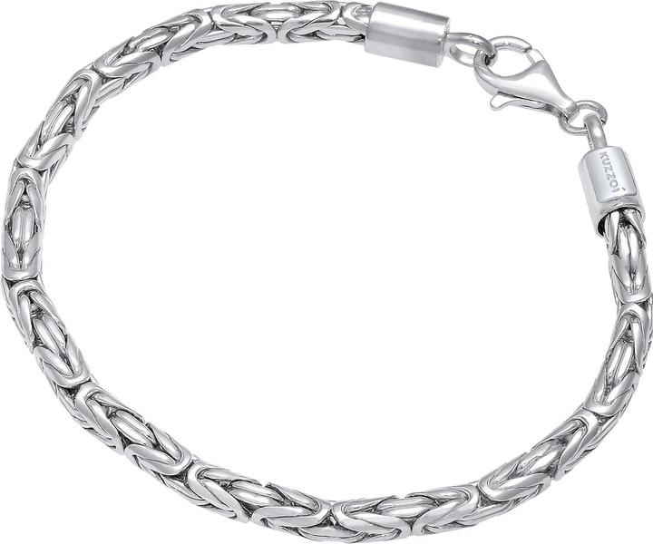 Actual product image Kuzzoi Basic bracelet (21 cm, 925 silver)