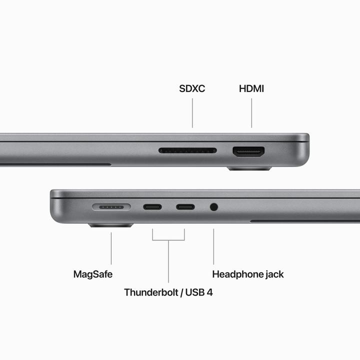 Produktbild Apple MacBook Pro - Late 2023 (14", M3, 16 GB, 512 GB, CH)