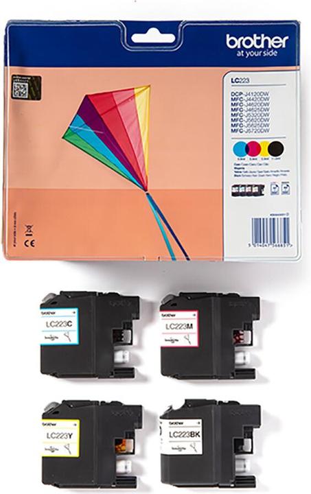 Produktbild Brother LC-223 Value Pack (M, Y, BK, C)