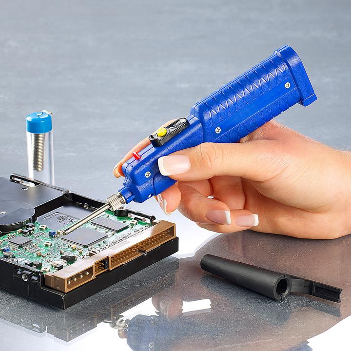 Produktbild AGT Batteriebetriebener Lötkolben inkl. Lötzinn