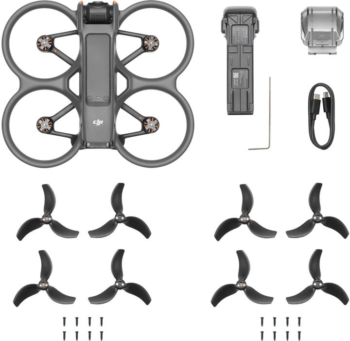 Actual product image DJI Avata 2 (23 min, 377 g, 12 Mpx)