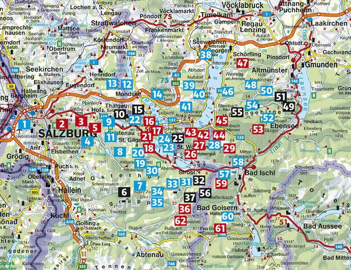 Produktbild Salzkammergut West (Deutsch, Franz Hauleitner, 2021)