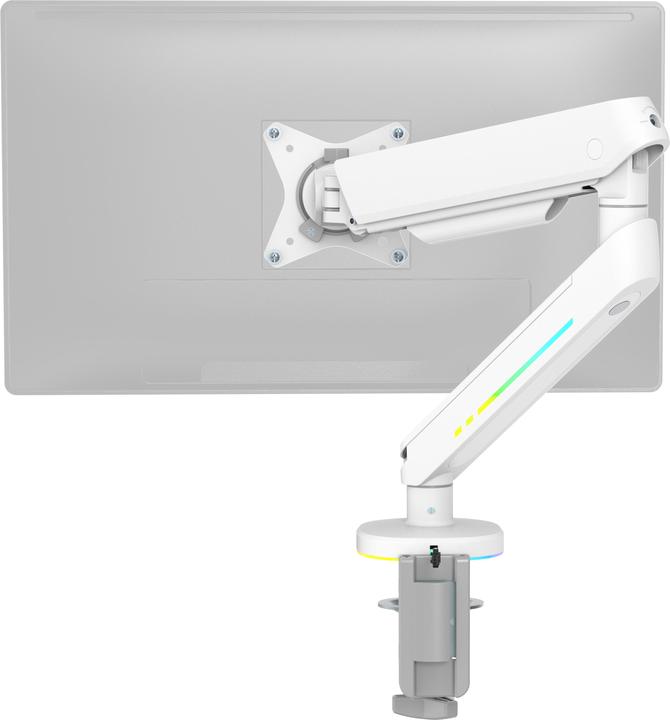 Actual product image Deltaco Gaming RGB - Single Arm Monitor Mounts (Table, 32")