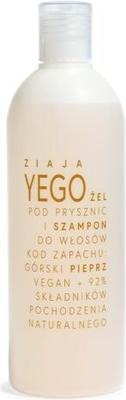 Ziaja Yego And Hair Shampoo Mountain Pepper 400Ml (400 ml, Flüssiges Shampoo)