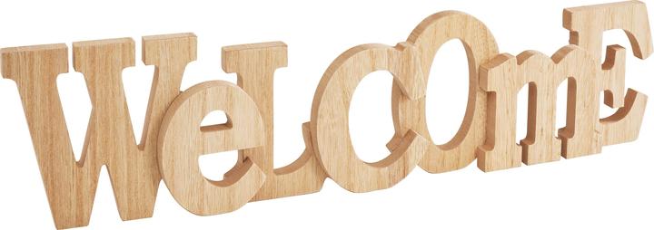 Image du produit VBS Inscription en bois "Welcome",à poser ou à suspendre