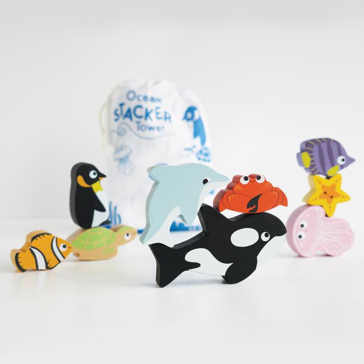 Produktbild Le Toy Van Stapelspiel Meerestiere