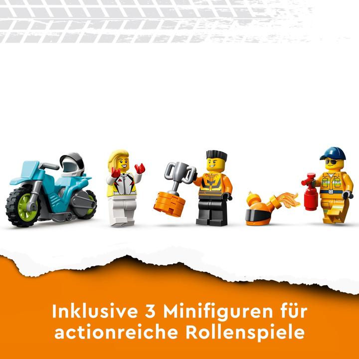 Immagine prodotto LEGO Sfida del camion acrobatico con pneumatici infuocati (60357, LEGO City)