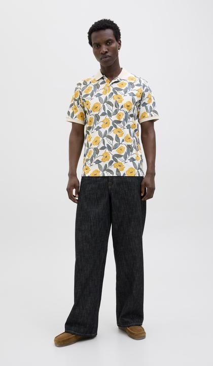 Actual product image Jack & Jones All Over Print Polokragen Poloshirt Poloshirt (S)