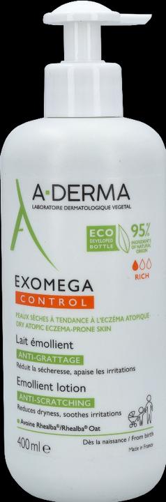 Produktbild A-Derma Exomega Control Emollient Lotion (Körperlotion, 400 ml)